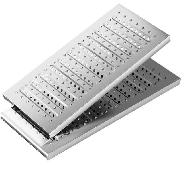 恩平不锈钢沟盖板展示